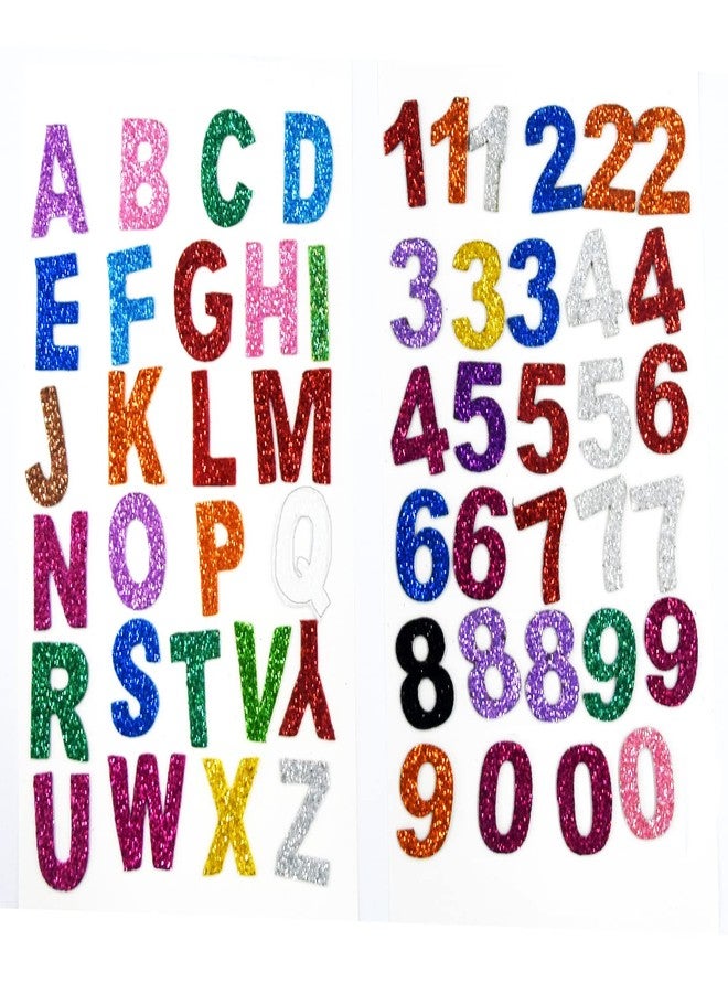 TRIACE Glitter Stickers. 3D Foam Stickers with Different Shapes. - Image 4